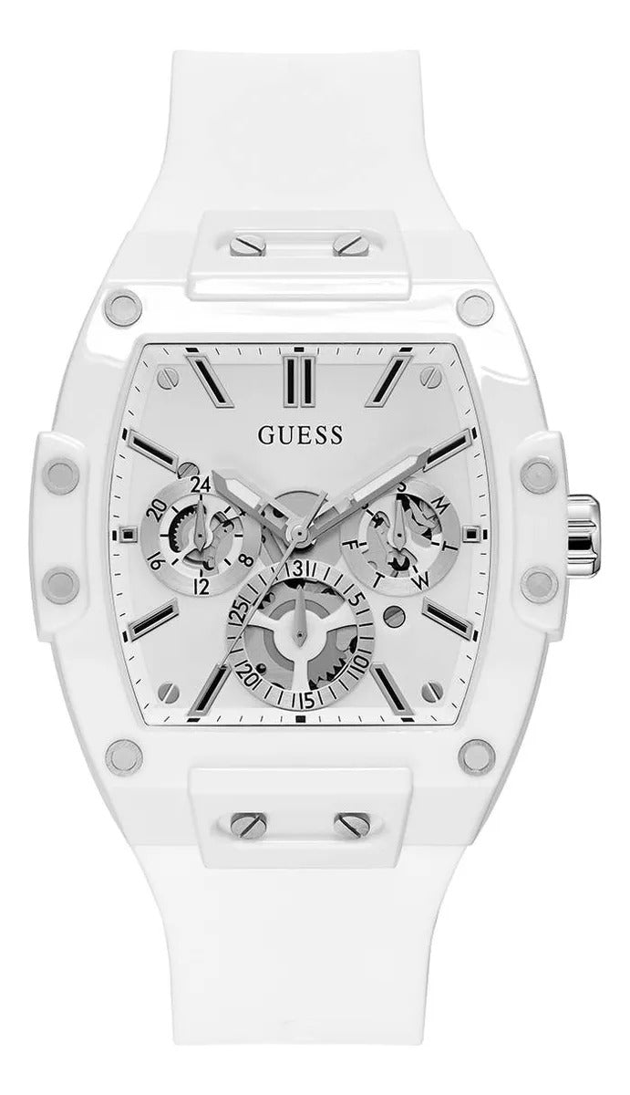 Reloj Guess Tonneau Diamond Blanco