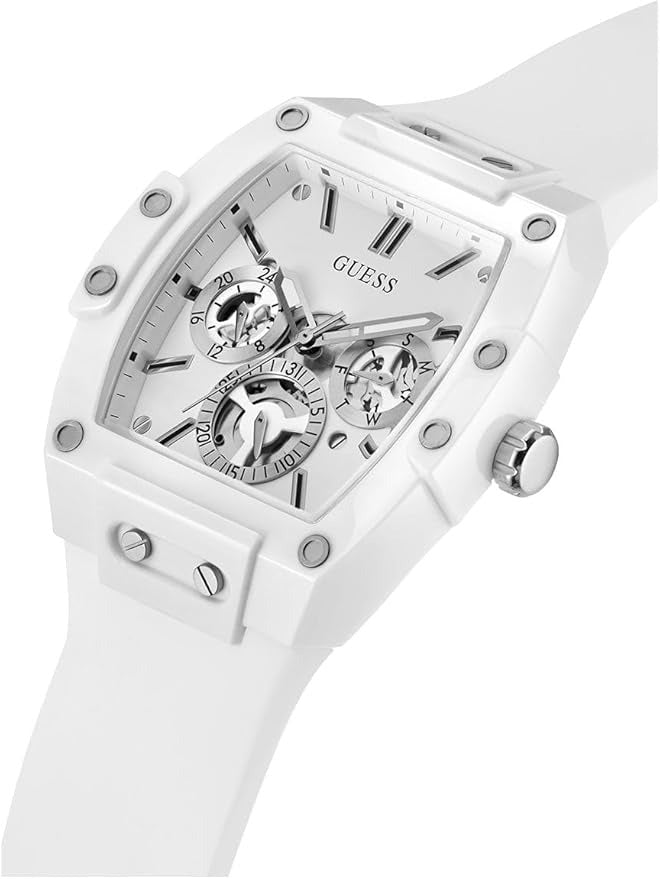 Reloj Guess Tonneau Diamond Blanco