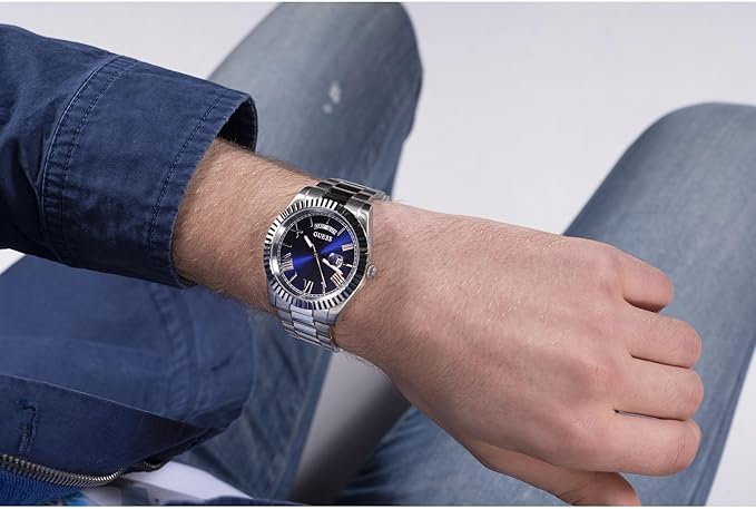 Reloj Guees Casual Plata Azul