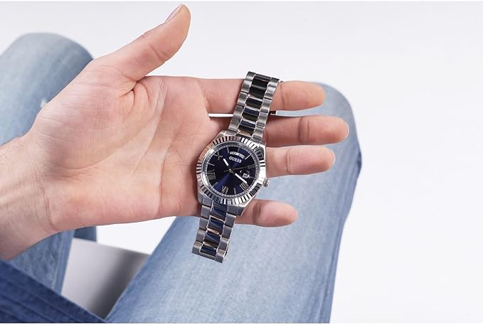 Reloj Guees Casual Plata Azul