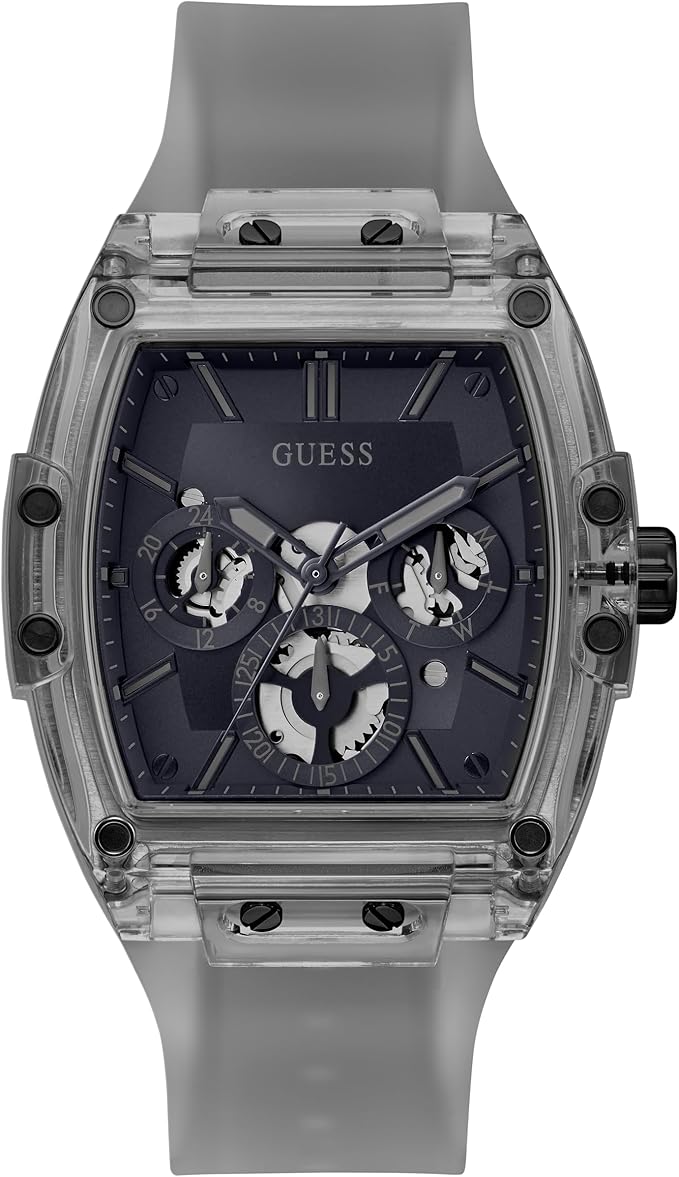 Reloj Guees Tonneau Diamond Gris