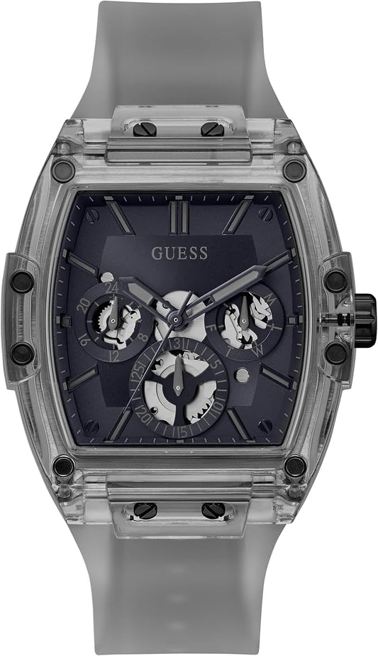Reloj Guees Tonneau Diamond Gris