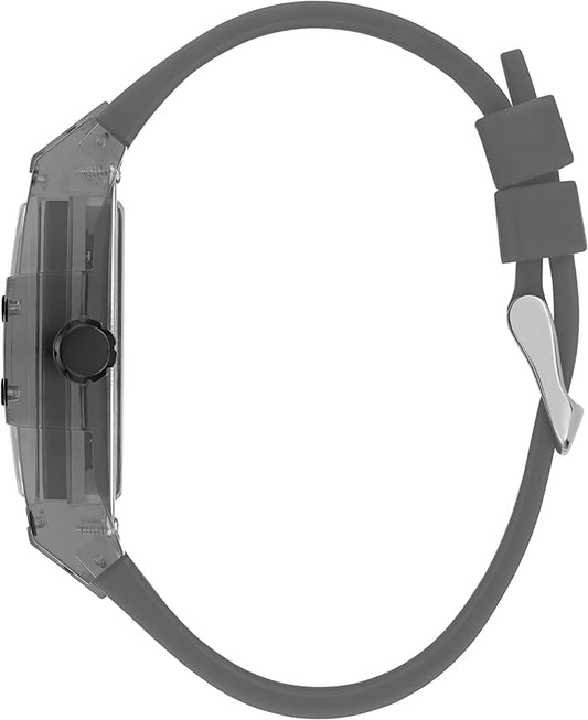 Reloj Guees Tonneau Diamond Gris