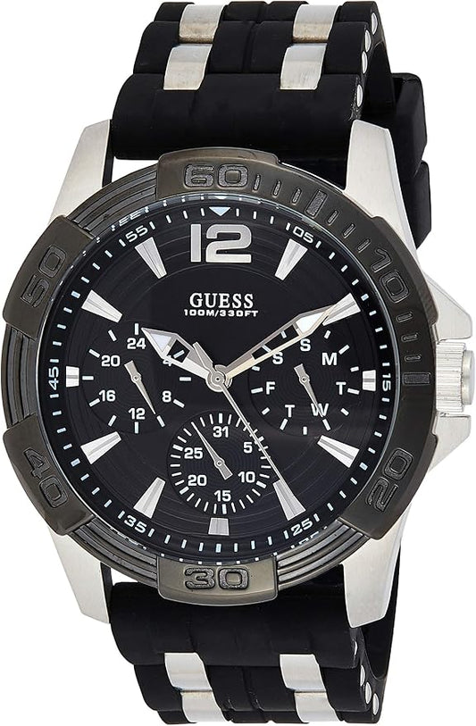 Reloj Guees Casual Negro Plata