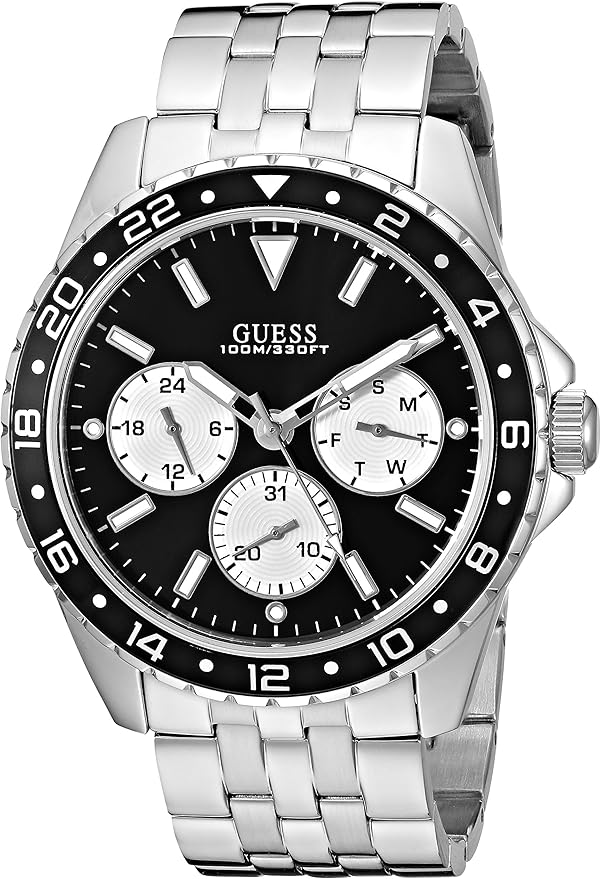 Reloj Guees Casual Plata Negro